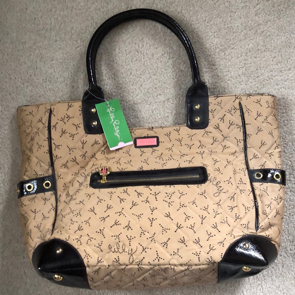 Large Lilly Pulitzer NWT “Twinkle Toes” handbag